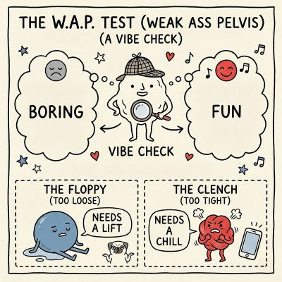 weak ass pelvis test