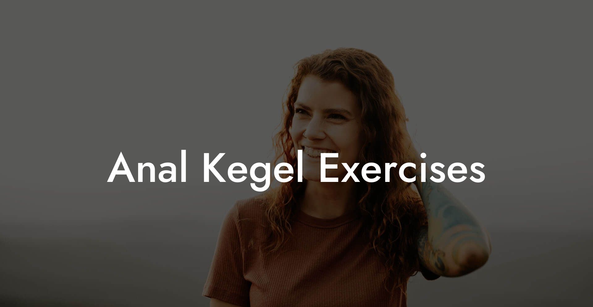 Anal Kegel Exercises