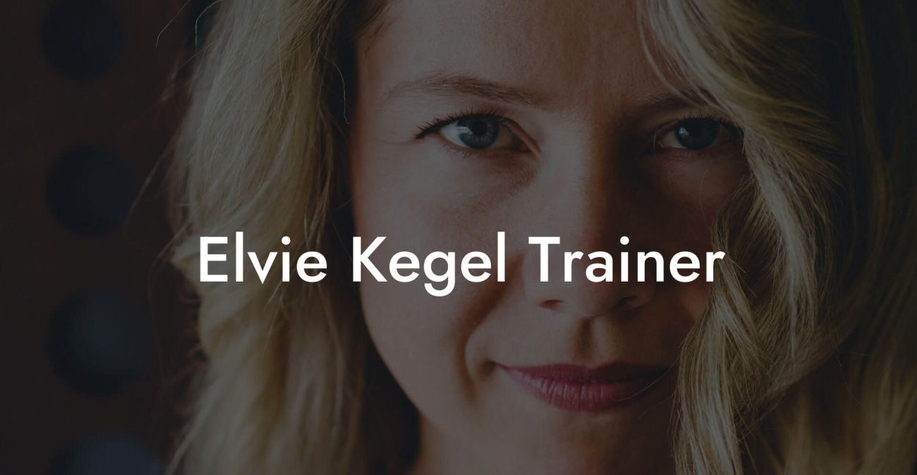 Elvie Kegel Trainer