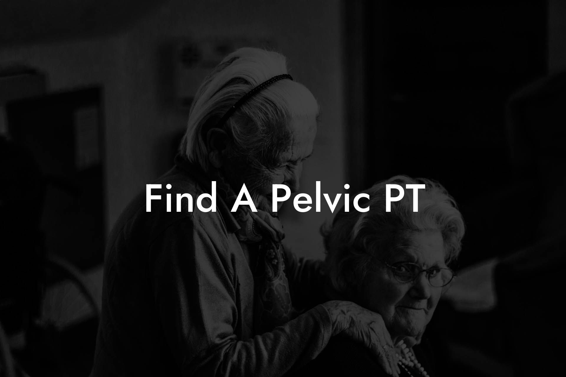 Find A Pelvic PT