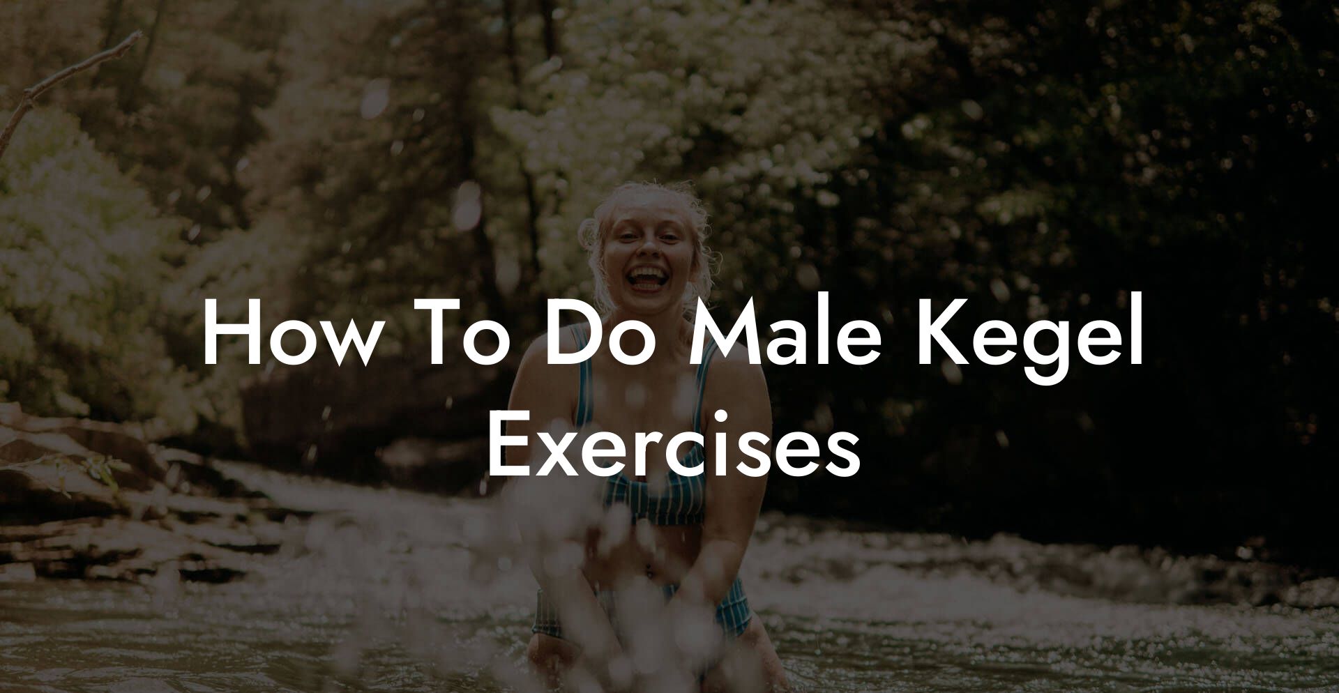 How To Do Male Kegel Exercises