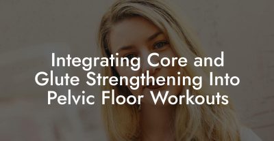 Integrating Core and Glute Strengthening Into Pelvic Floor Workouts