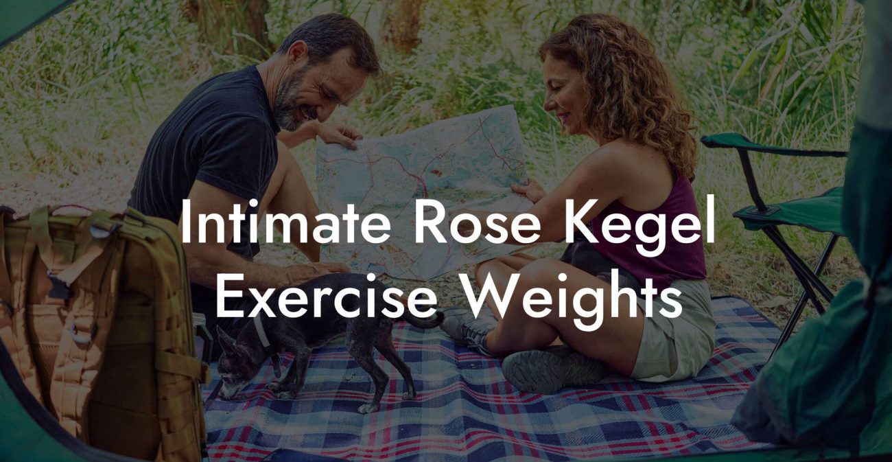 Intimate Rose Kegel Exercise Weights