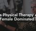 Is Physical Therapy A Female Dominated?