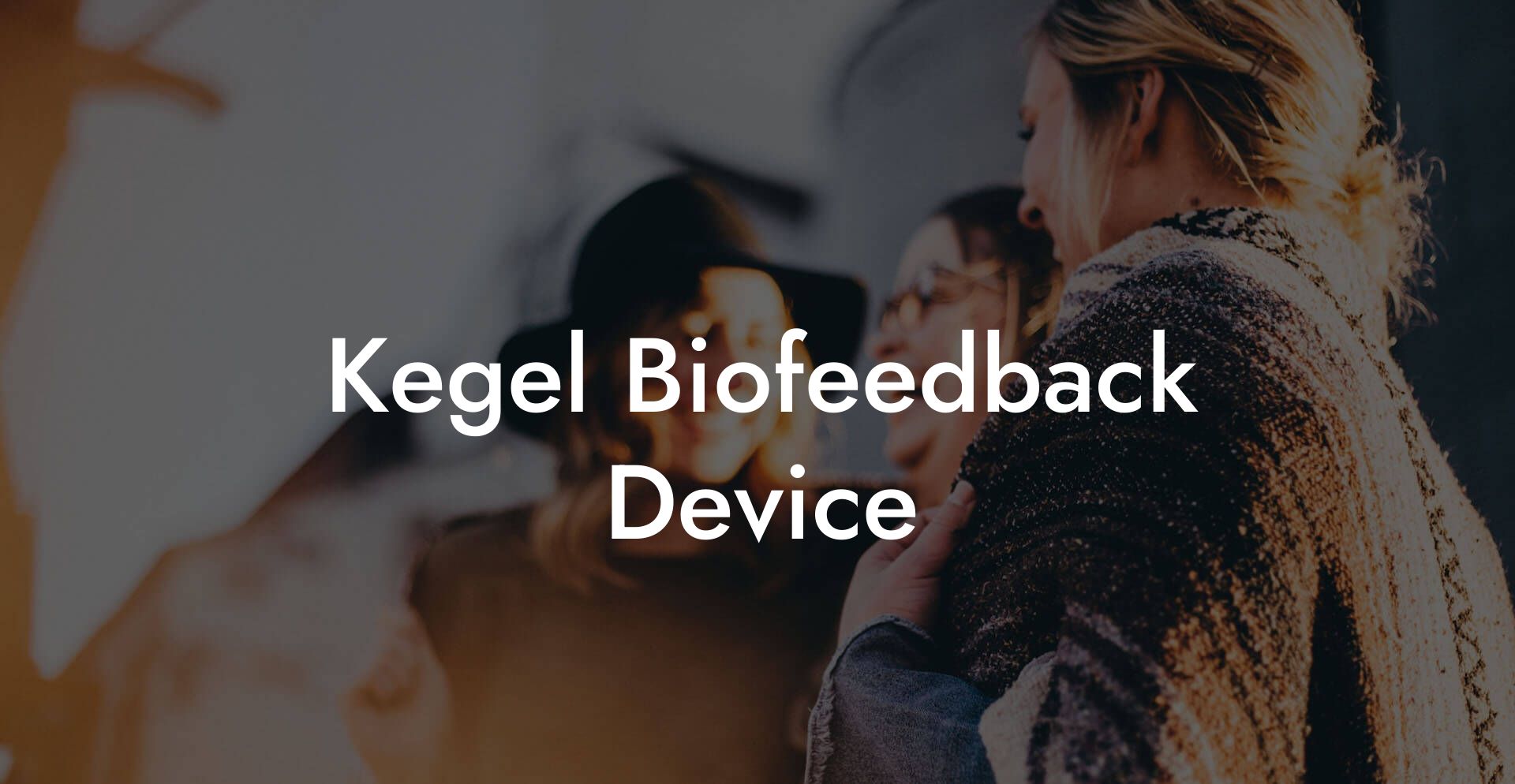 Kegel Biofeedback Device