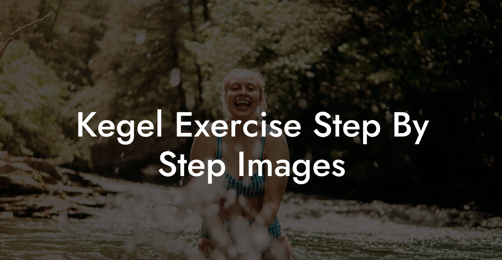 Kegel Exercise Step By Step Images