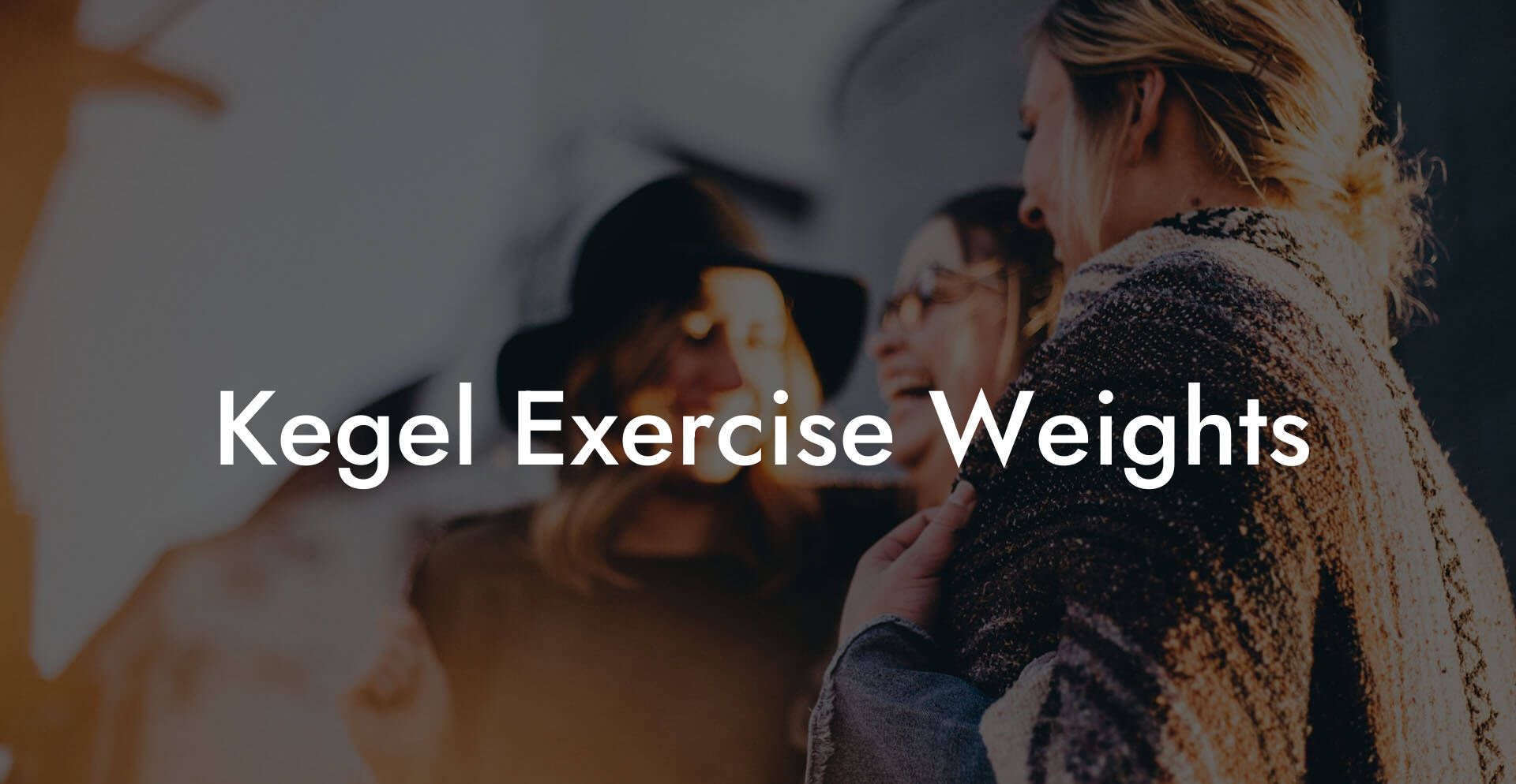 Kegel Exercise Weights
