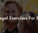 Kegel Exercises For Ed