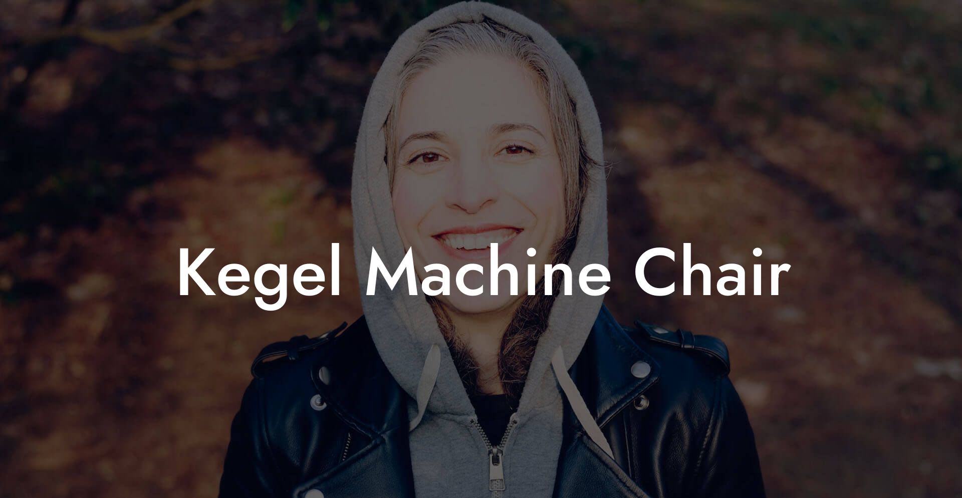 Kegel Machine Chair