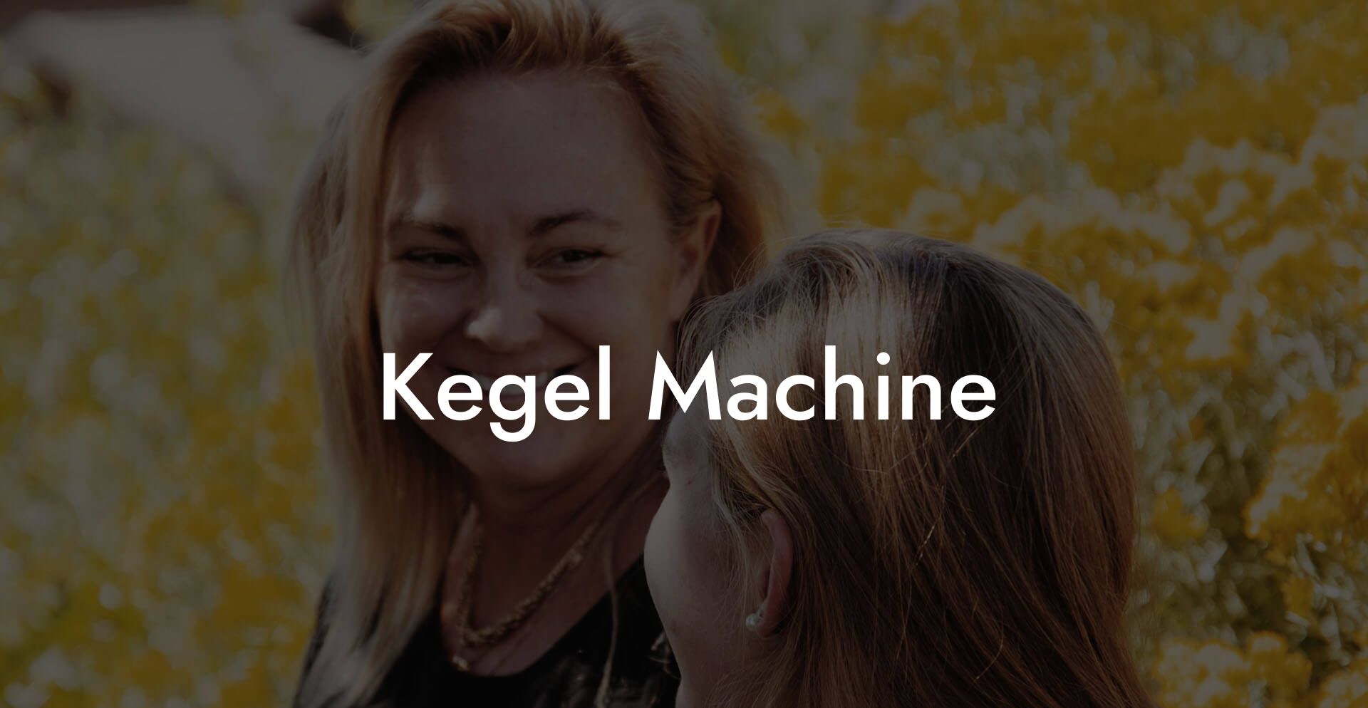 Kegel Machine