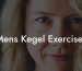 Men'S Kegel Exercises