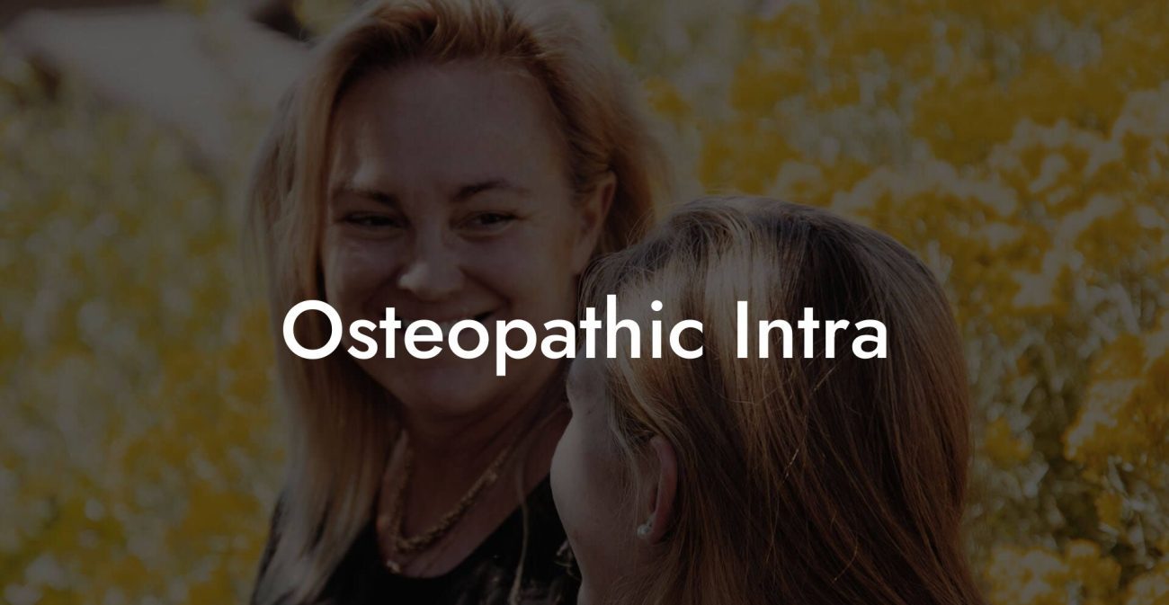Osteopathic Intra