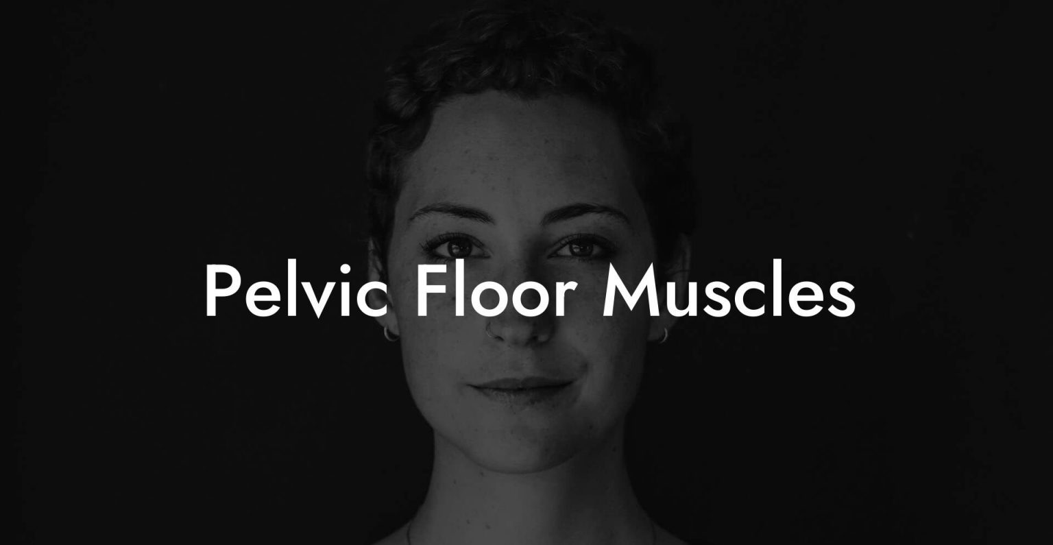 Internal Pelvic Floor Massage Technique Glutes Core And Pelvic Floor