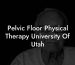 Pelvic Floor Physical Therapy University Of Utah