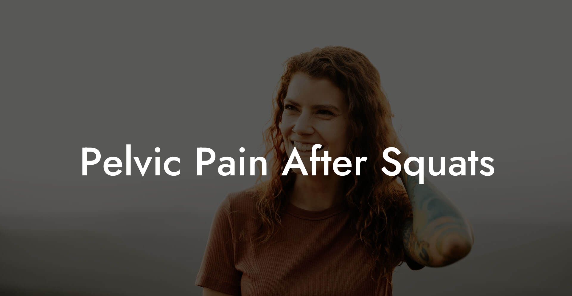 Pelvic Pain After Squats
