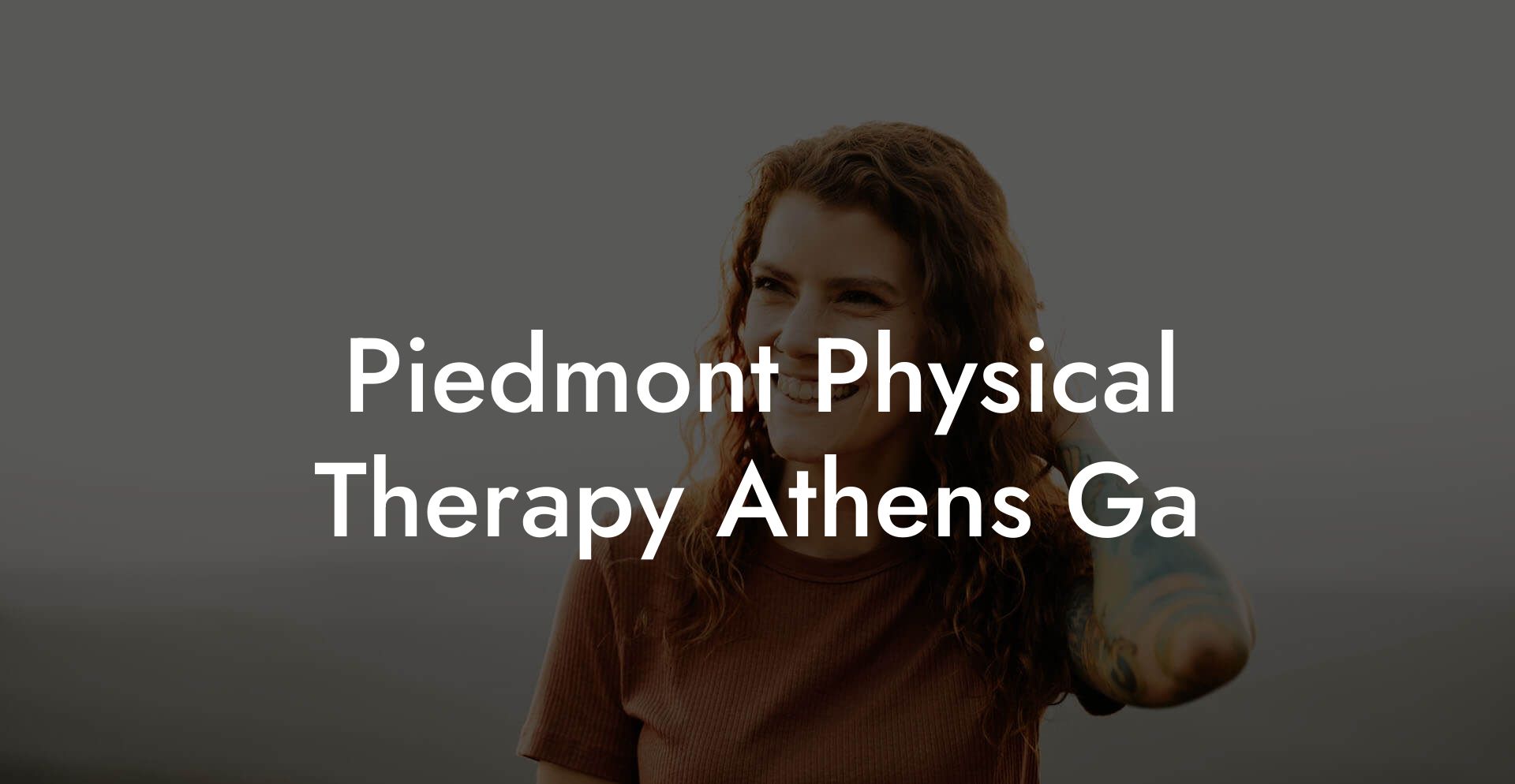 Piedmont Physical Therapy Athens Ga