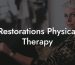 Restorations Physical Therapy
