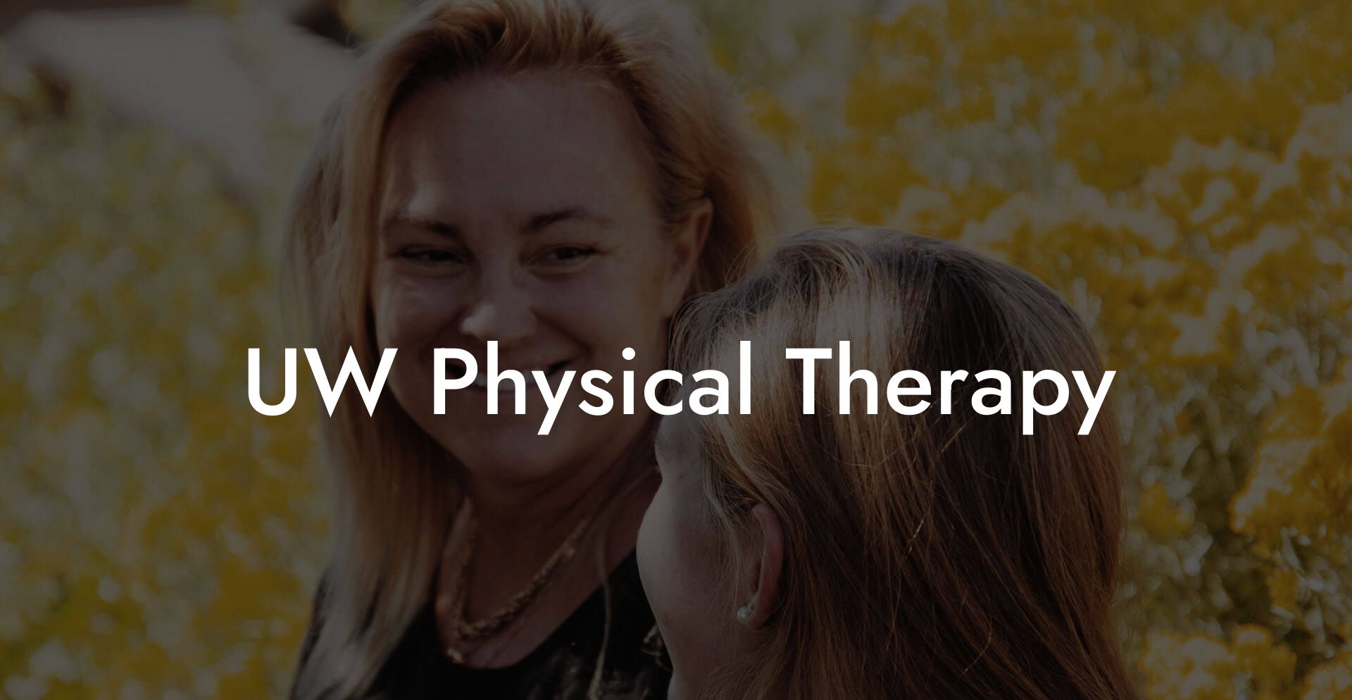 UW Physical Therapy